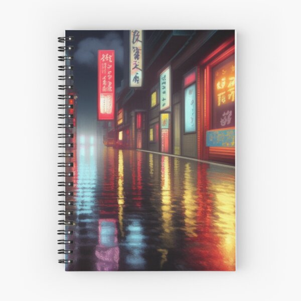 Item preview, Raining in Okazaki Japan Flooded Street designed and sold by DesignerKin.