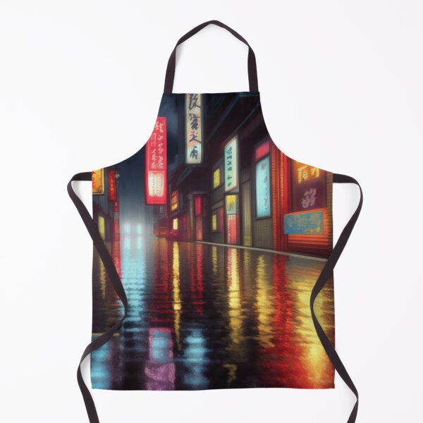 Item preview, Raining in Okazaki Japan Flooded Street designed and sold by DesignerKin.