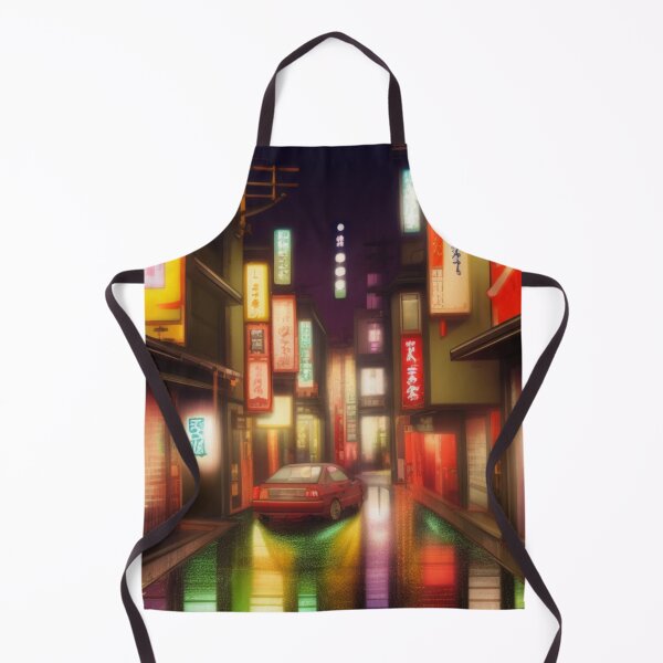 Item preview, Raining in Seto Japan Flooded Street designed and sold by DesignerKin.