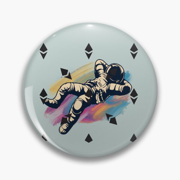 Item preview, Astronaut Crypto design Ethereum  designed and sold by Crypmetal.