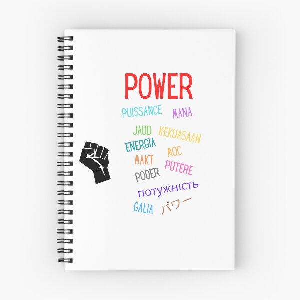 Item preview, The word power in different languages designed and sold by Sunwang.