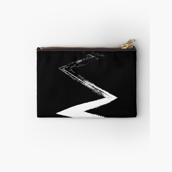 Item preview, Black and White brushstroke art - Line Logo abstract - streak designed and sold by ZooOfArt.
