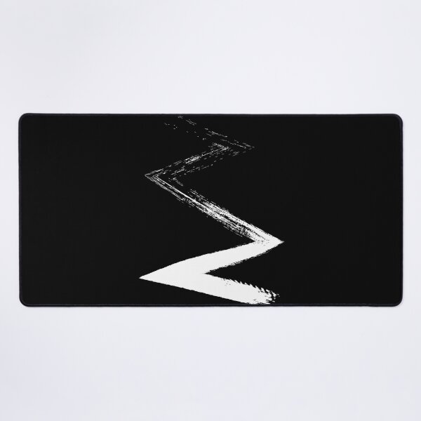 Item preview, Black and White brushstroke art - Line Logo abstract - streak designed and sold by ZooOfArt.