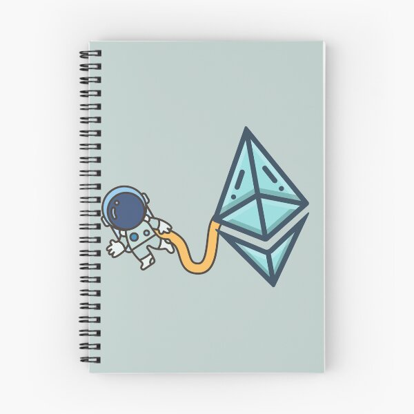 Item preview, Cute Astronaut Crypto design Ethereum  designed and sold by Crypmetal.