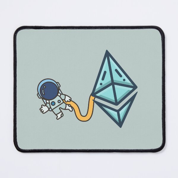 Item preview, Cute Astronaut Crypto design Ethereum designed and sold by Crypmetal.