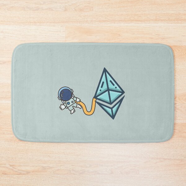 Item preview, Cute Astronaut Crypto design Ethereum  designed and sold by Crypmetal.