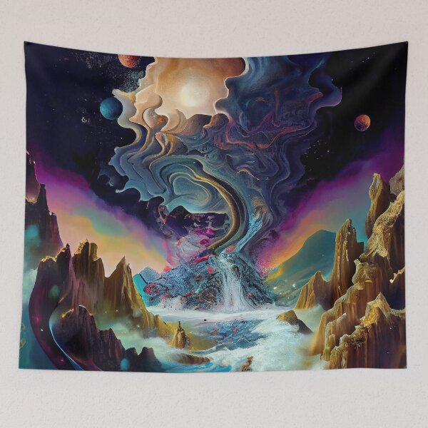 Item preview, Cosmic landscape designed and sold by CEVmemories.