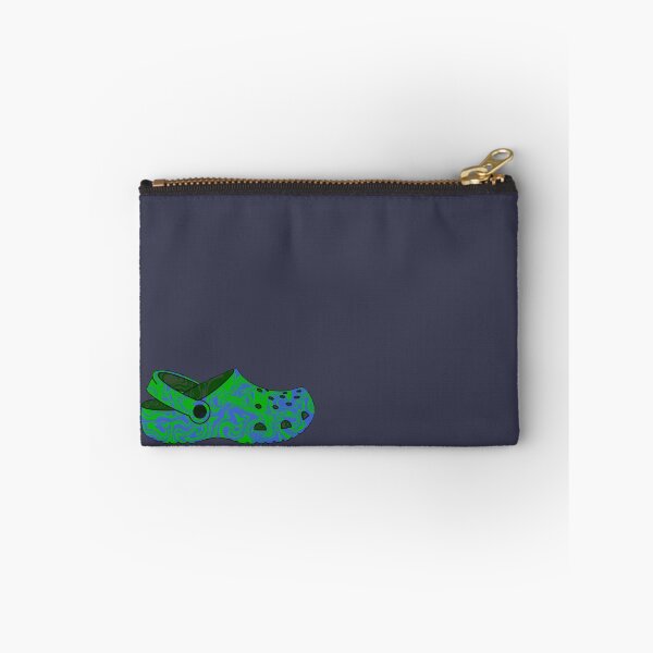 Artikelvorschau, Croc Life Tie Dye Blau Grün entworfen und verkauft von FringeInk.