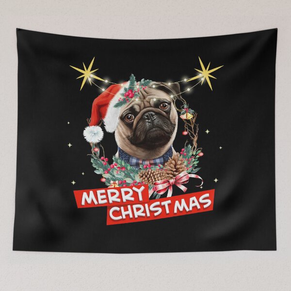 Item preview, Merry Christmas Doggie | Merry Christmas Funny Doggie Quotes and Sayings | Gifts for Christmas and Doggie Lovers designed and sold by ThanksVibe.