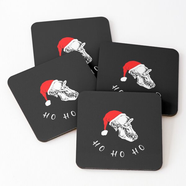 Item preview, Ho ho ho monkey skull designed and sold by Krissys-Art.