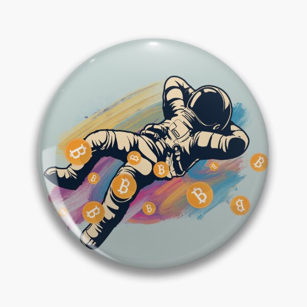 Item preview, Astronaut Crypto design Bitcoin designed and sold by Crypmetal.