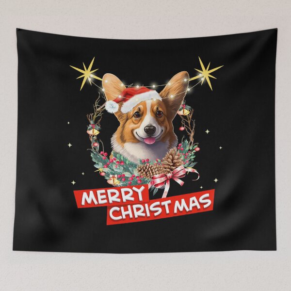 Item preview, Merry Christmas Doggie | Merry Christmas Funny Doggie Quotes and Sayings | Gifts for Christmas and Doggie Lovers designed and sold by ThanksVibe.