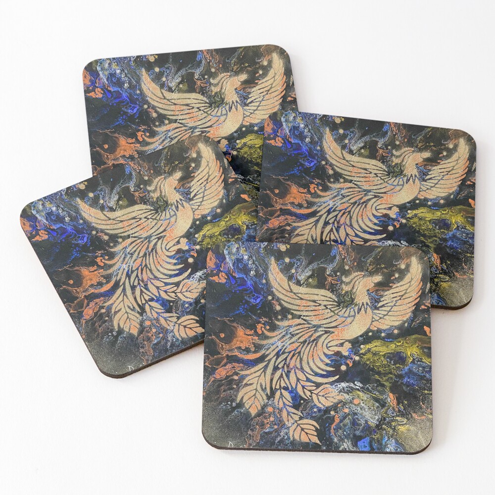 Item preview, Coasters (Set of 4) designed and sold by FlowingLotus.