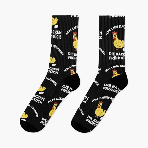 Aperçu de l'œuvre J'adore les poulets qui font caca au petit déjeuner créée et vendue par Mohja-Design.