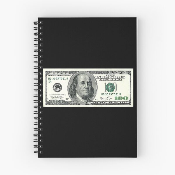 Item preview, One Hundred Dollars - 100 Dollars - Money - Cash - Bank Note - US Dollar  - American Dollar designed and sold by RazzArt.