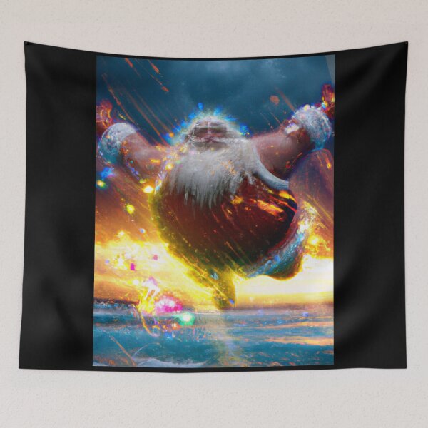 Item preview, Flying Santa designed and sold by GoPublicTeam.