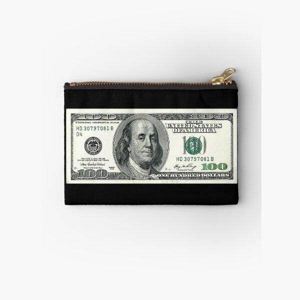 Item preview, One Hundred Dollars - 100 Dollars - Money - Cash - Bank Note - US Dollar  - American Dollar designed and sold by RazzArt.