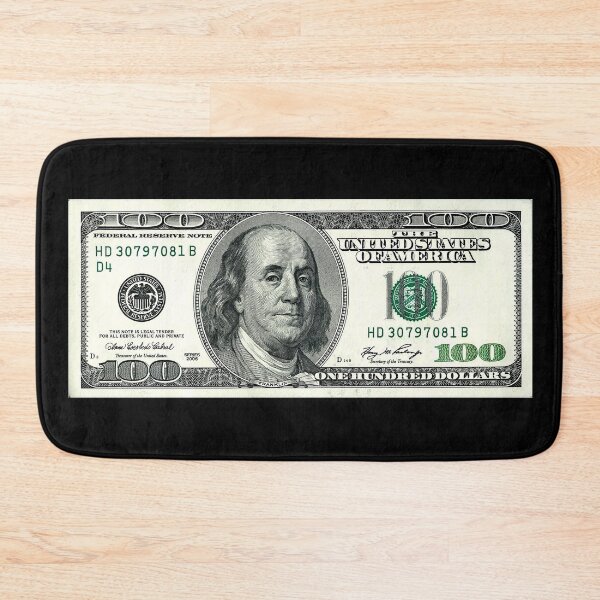 Item preview, One Hundred Dollars - 100 Dollars - Money - Cash - Bank Note - US Dollar  - American Dollar designed and sold by RazzArt.