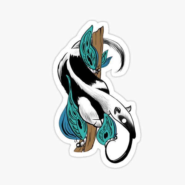 Flavvore Tamandua Pose | Sticker