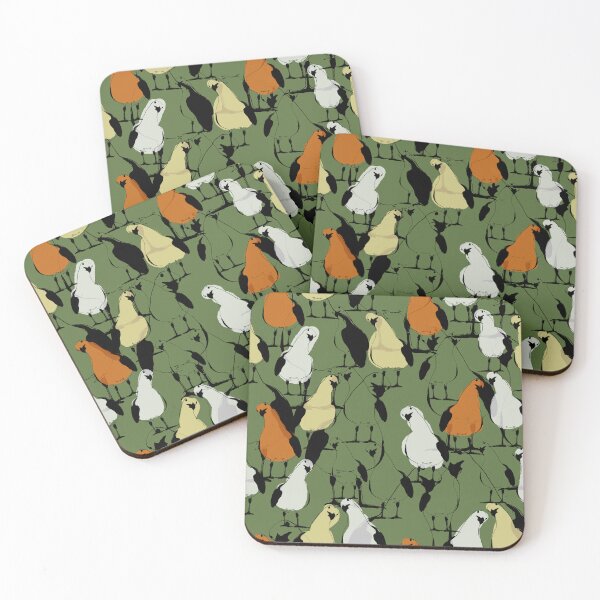 Item preview, Camouflage Green Seagull Design designed and sold by MindCereal.