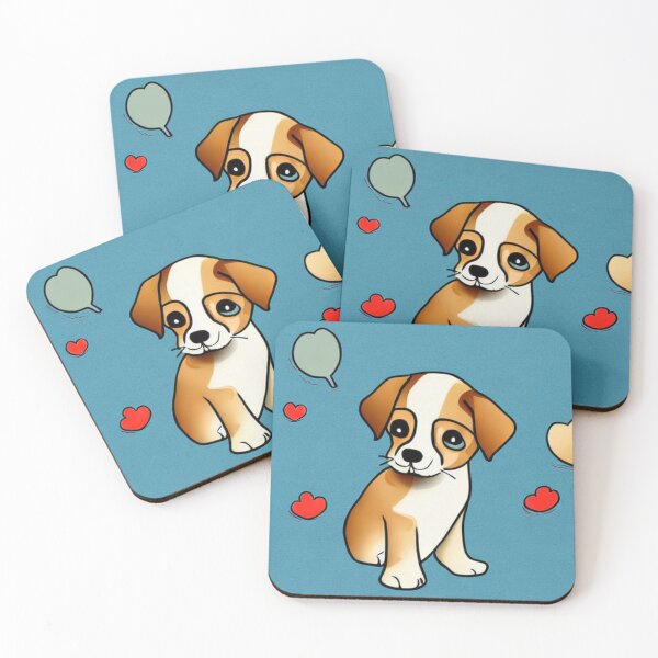 Item preview, Dog fanart Mans Best Friend simple puppy with big eyes designed and sold by ValleyDream.
