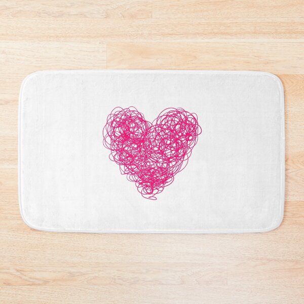 Item preview, Heart Line Art Pink designed and sold by Kabira77.