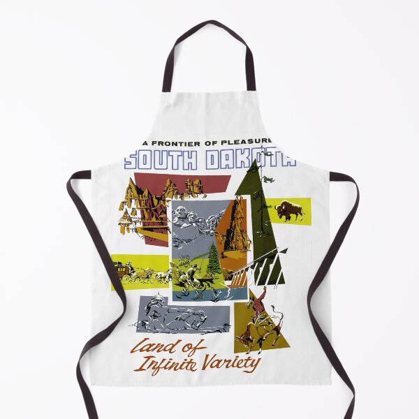 Item preview, South Dakota - Vintage Travel designed and sold by Culturio.
