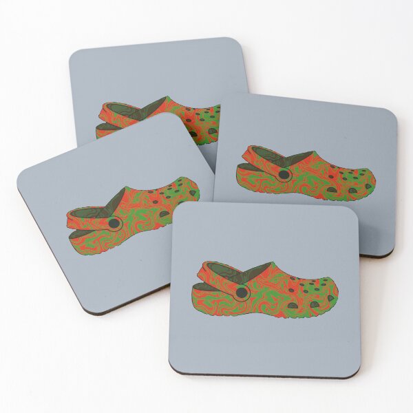 Item preview, Croc Life Tie Dye Christmas  designed and sold by FringeInk.