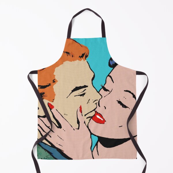 Item preview, Loving and kissing | pop art aesthetics designed and sold by spinolator.
