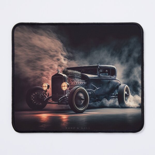 Artikelvorschau, Hot Rod Burnout #19, ein perfektes Geschenk für alle American Muscle Car Fans entworfen und verkauft von RodZnRoll.