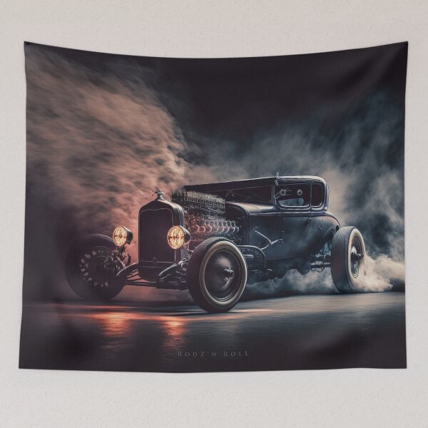 Item preview, Hot Rod Burnout #19, a perfect gift for all American Muscle Car fans designed and sold by RodZnRoll.