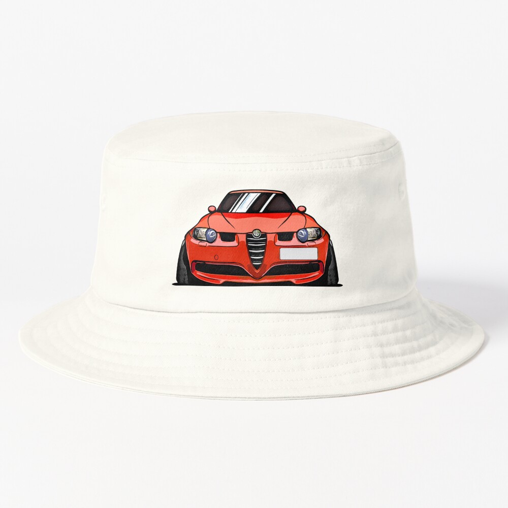 Chalk White Technical Fabric Bucket Hat