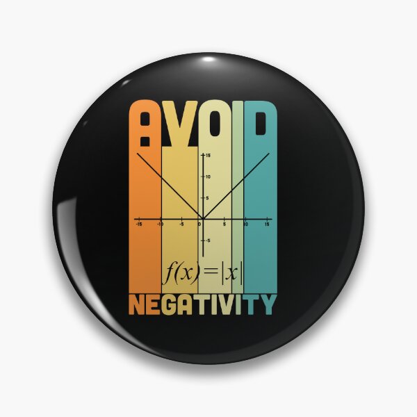 Item preview, Avoid negativity: A math teacher gift idea for mom, dad, son, daugther designed and sold by Best-Designers.