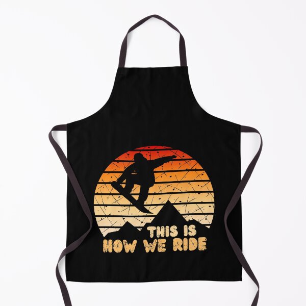 Item preview, This Is How We Ride - Snowboarding quote - Winter Sport Christmas Snowboarder Gift designed and sold by MWProject.