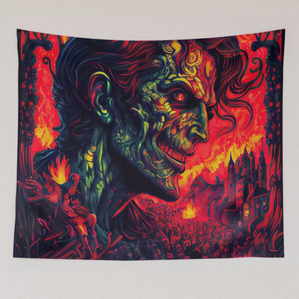 Item preview, Hellscape (Variation) designed and sold by OccultDreams.