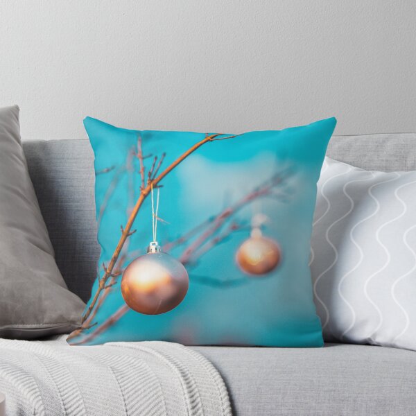 Artikelvorschau, Christmas golden ball and tree branch. Christmas decorations. entworfen und verkauft von RaimondKlavins.