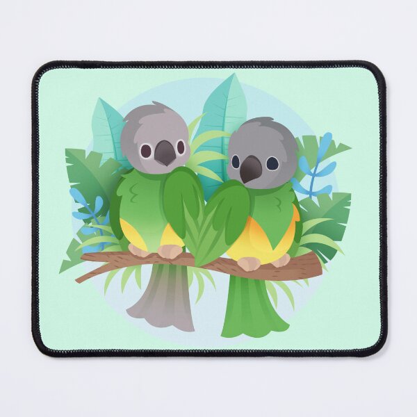 Item preview, Asha and Zazu - two parrots in the tropical forest designed and sold by Shyruto.