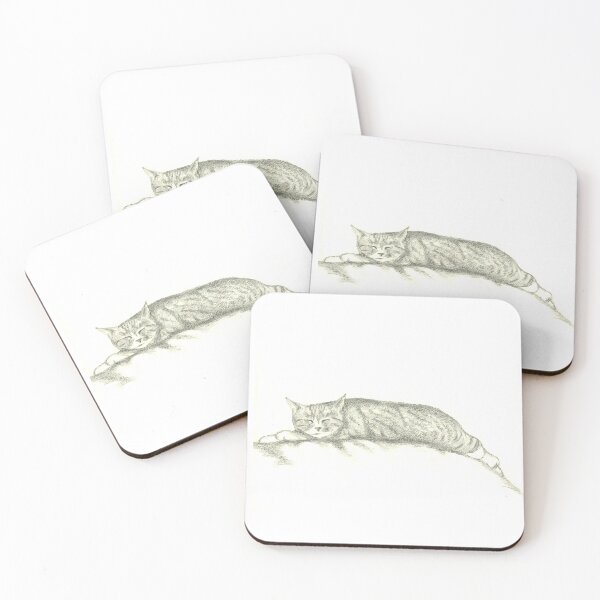 Item preview, sleeping cat designed and sold by JoriB77.