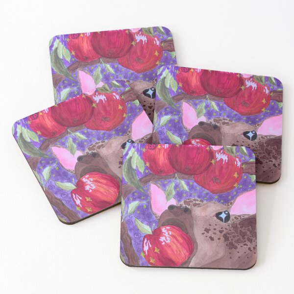 Item preview, Deer Eat Apples! designed and sold by emkarras.