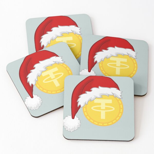 Item preview, Funny Christmas Crypto coin Tether USDT designed and sold by Crypmetal.
