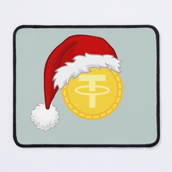 Item preview, Funny Christmas Crypto coin Tether USDT designed and sold by Crypmetal.
