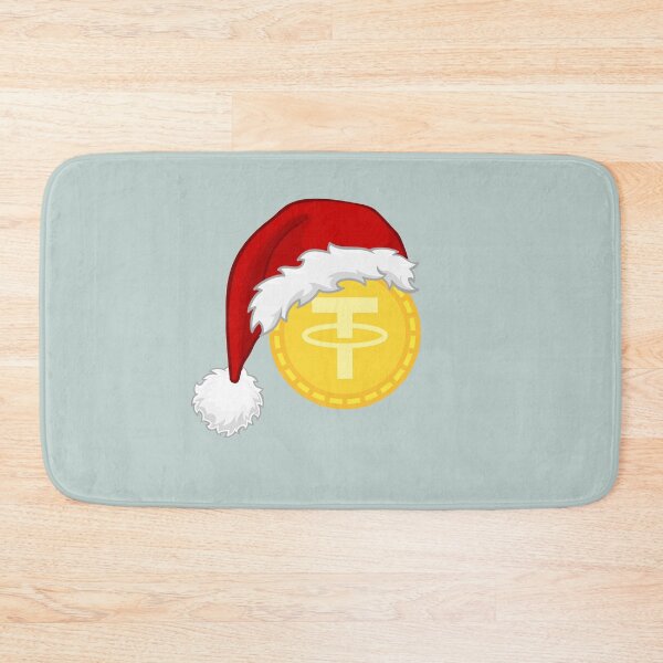Item preview, Funny Christmas Crypto coin Tether USDT designed and sold by Crypmetal.