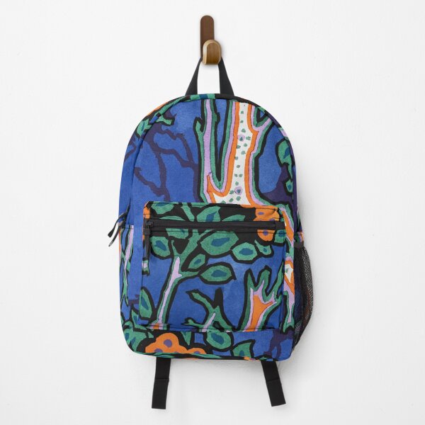 Item preview, EA Séguy botanical floral print – royal blue designed and sold by rpvga.