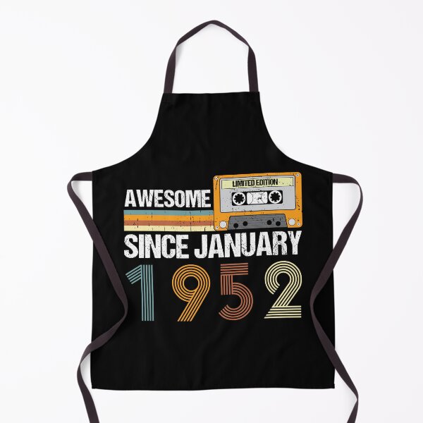 Item preview, Awesome Since January 1952 | 71th Birthday Gifts | 71 Years Old Gifts designed and sold by AMINE ★★★★★.