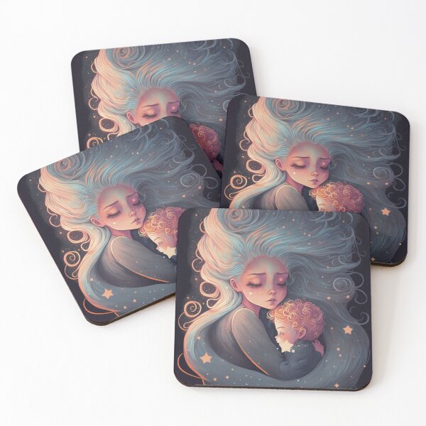 Item preview, mother and son galaxy designed and sold by Amanai.