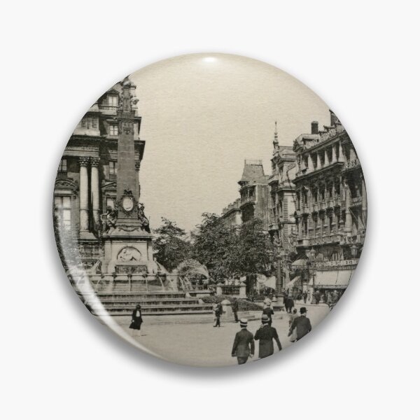 Item preview, Belle Epoque Brussels Place De Brouckere designed and sold by aapshop.