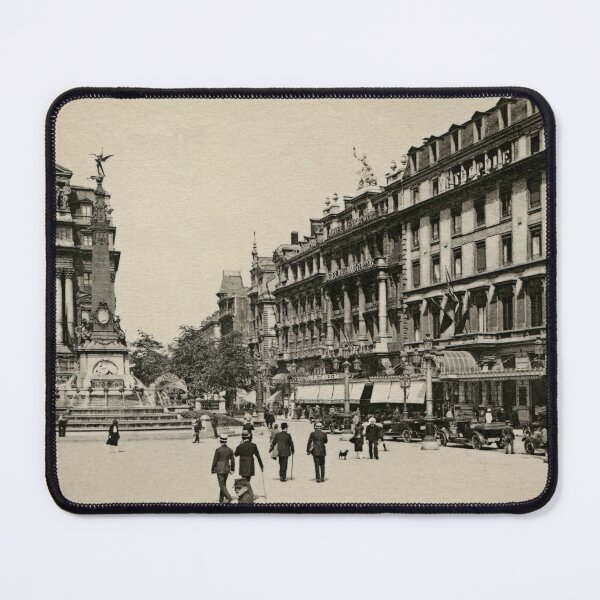 Item preview, Belle Epoque Brussels Place De Brouckere designed and sold by aapshop.