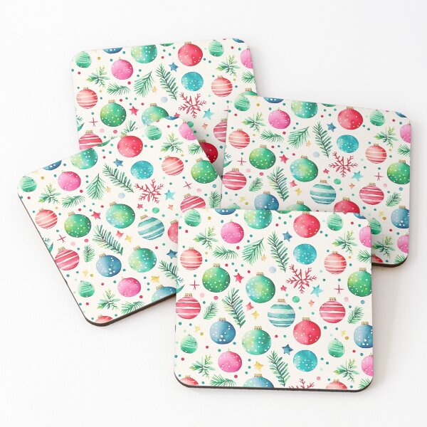 Item preview, Colorful Pastel Christmas Spheres designed and sold by thisisallahoax.