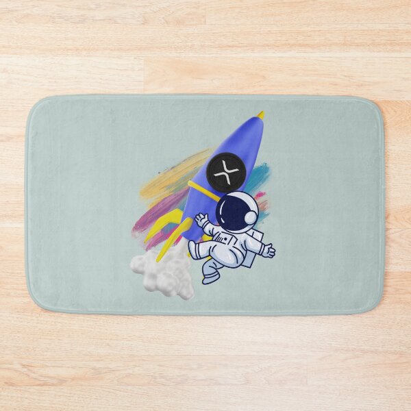 Item preview, Colorful Astronaut Crypto design Ripple XRP designed and sold by Crypmetal.