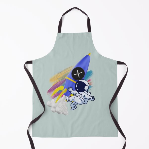 Item preview, Colorful Astronaut Crypto design Ripple XRP designed and sold by Crypmetal.